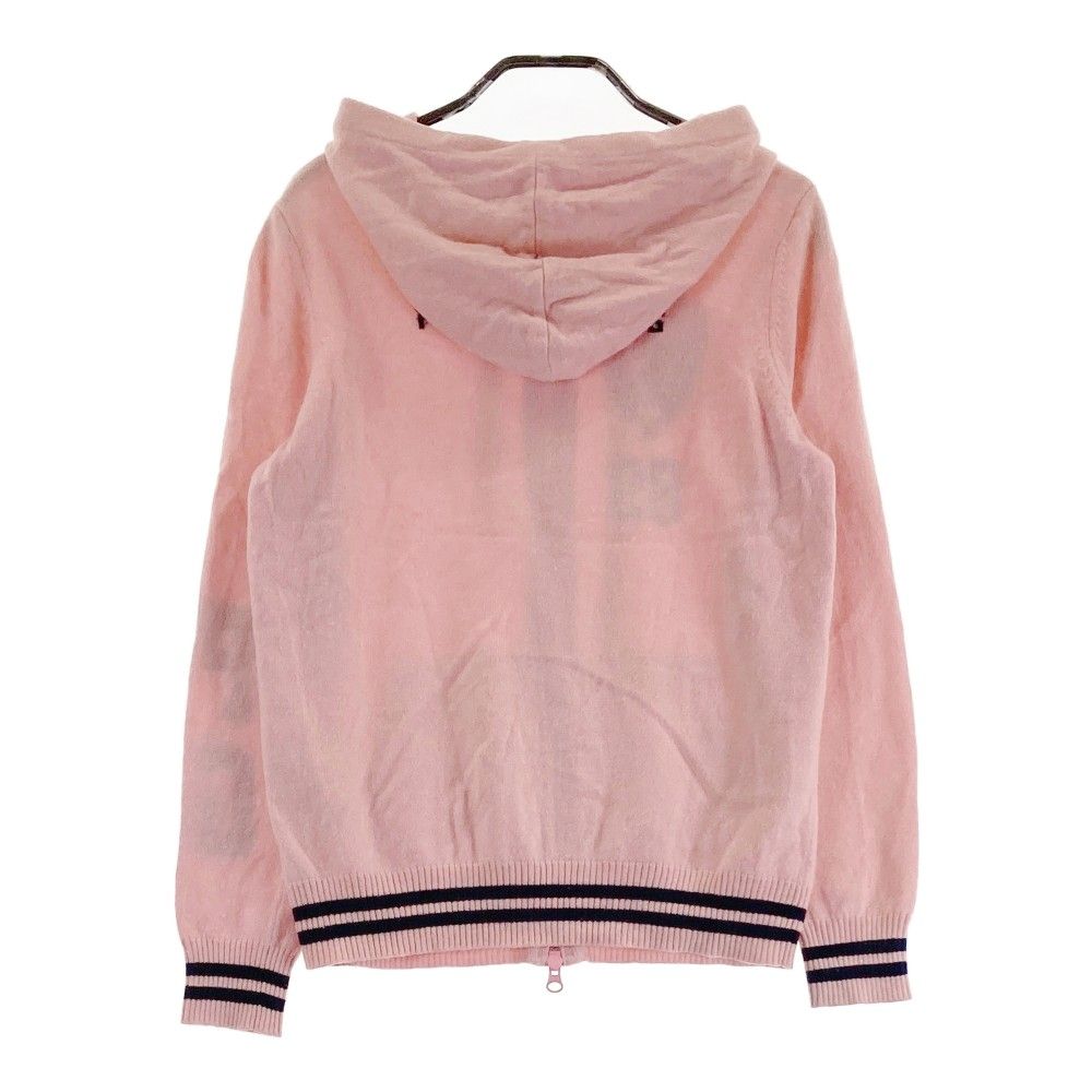 サイズ：0 PEARLY GATES パーリーゲイツ カシミヤ ニット パーカー