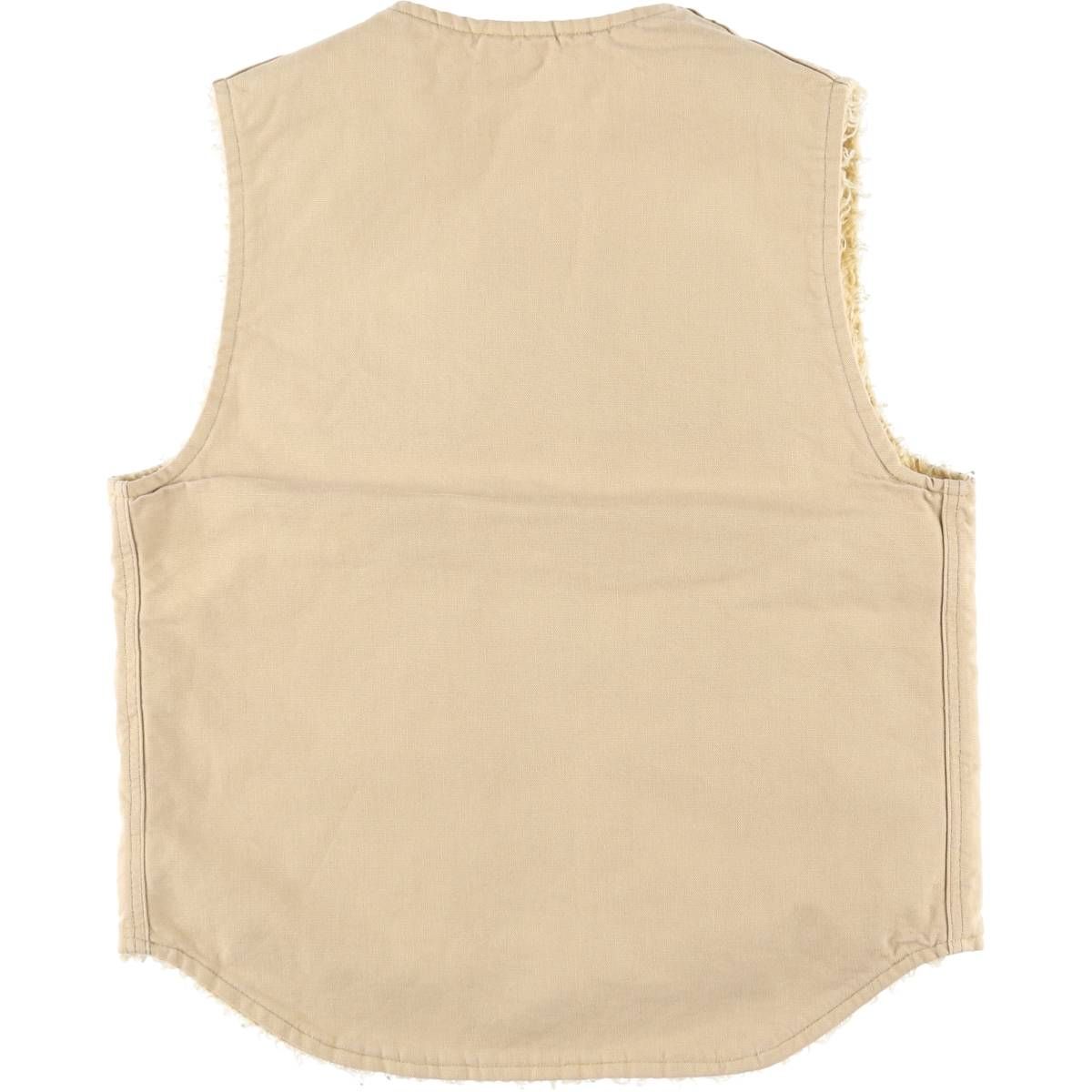 古着 90年代 カーハート Carhartt ダックベスト USA製 メンズM