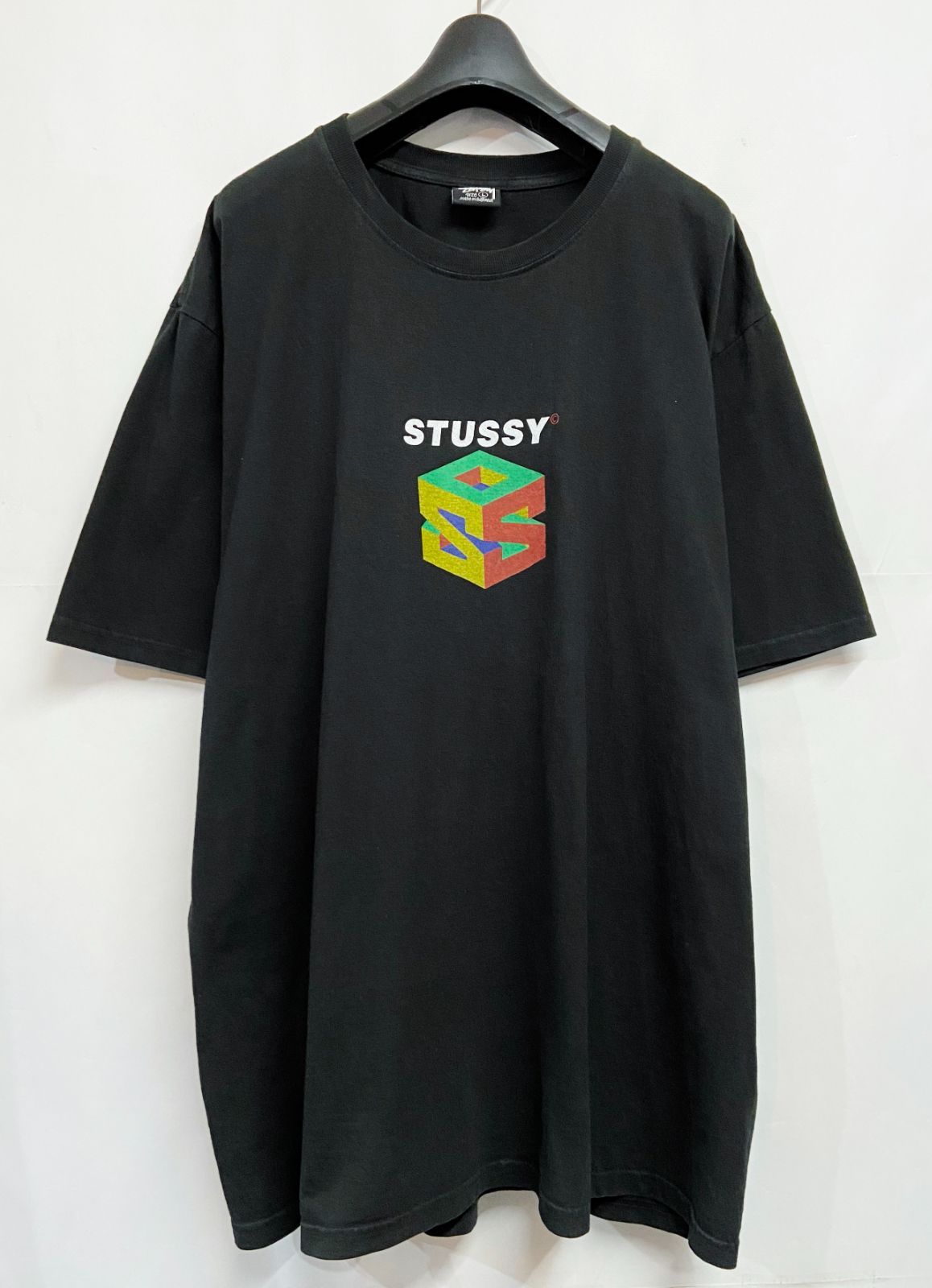 23SS STUSSY｜ステューシー S64 Pigment Dyed Tee 任天堂 64 ピグメントダイ キューブロゴ Tシャツ