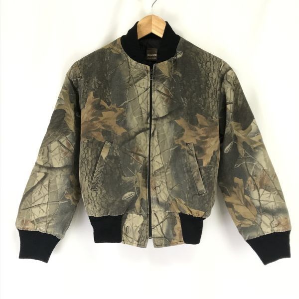 80s-90s?/Vintage/USA製☆RANGER☆リアルツリー/カモフラ柄/中綿