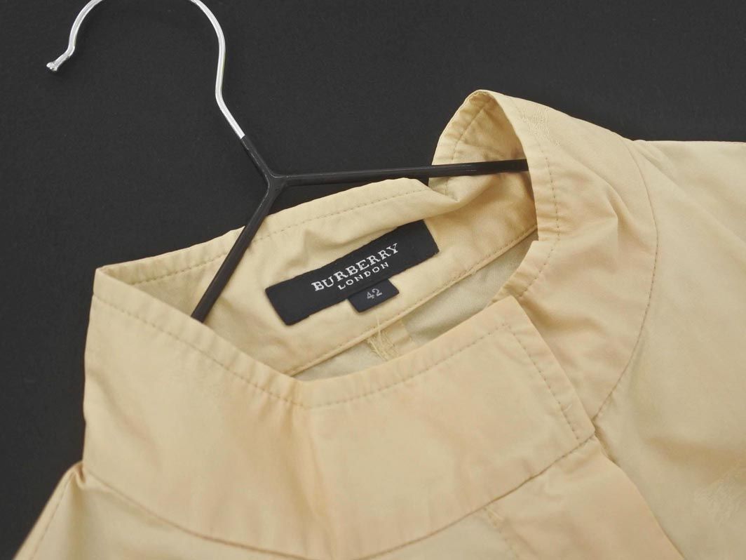 BURBERRY バーバリー ロゴ総柄 ナイロン ジャケット size42