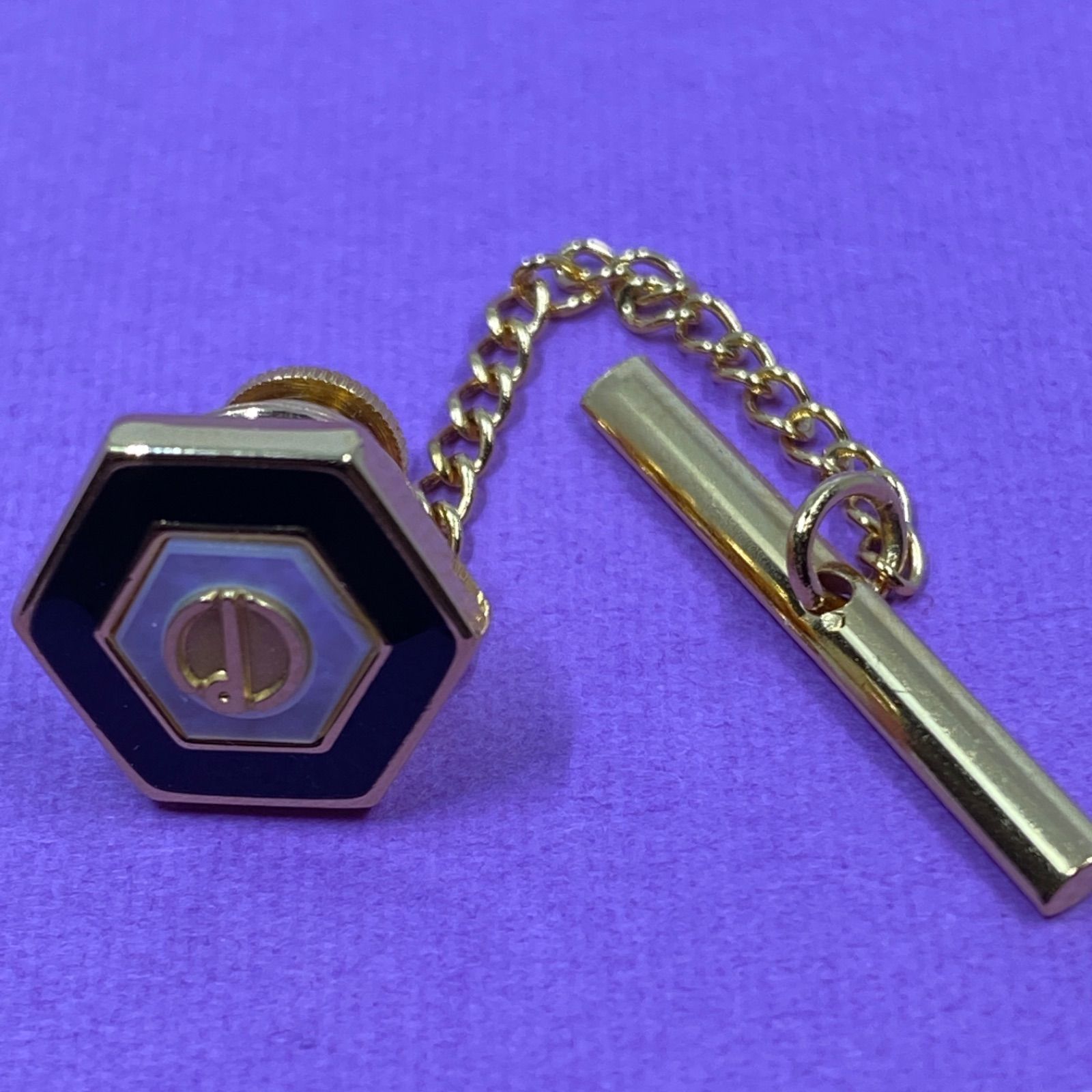 箱付き】dunhill ダンヒル ラペルピン ピンバッジ カフスボタン