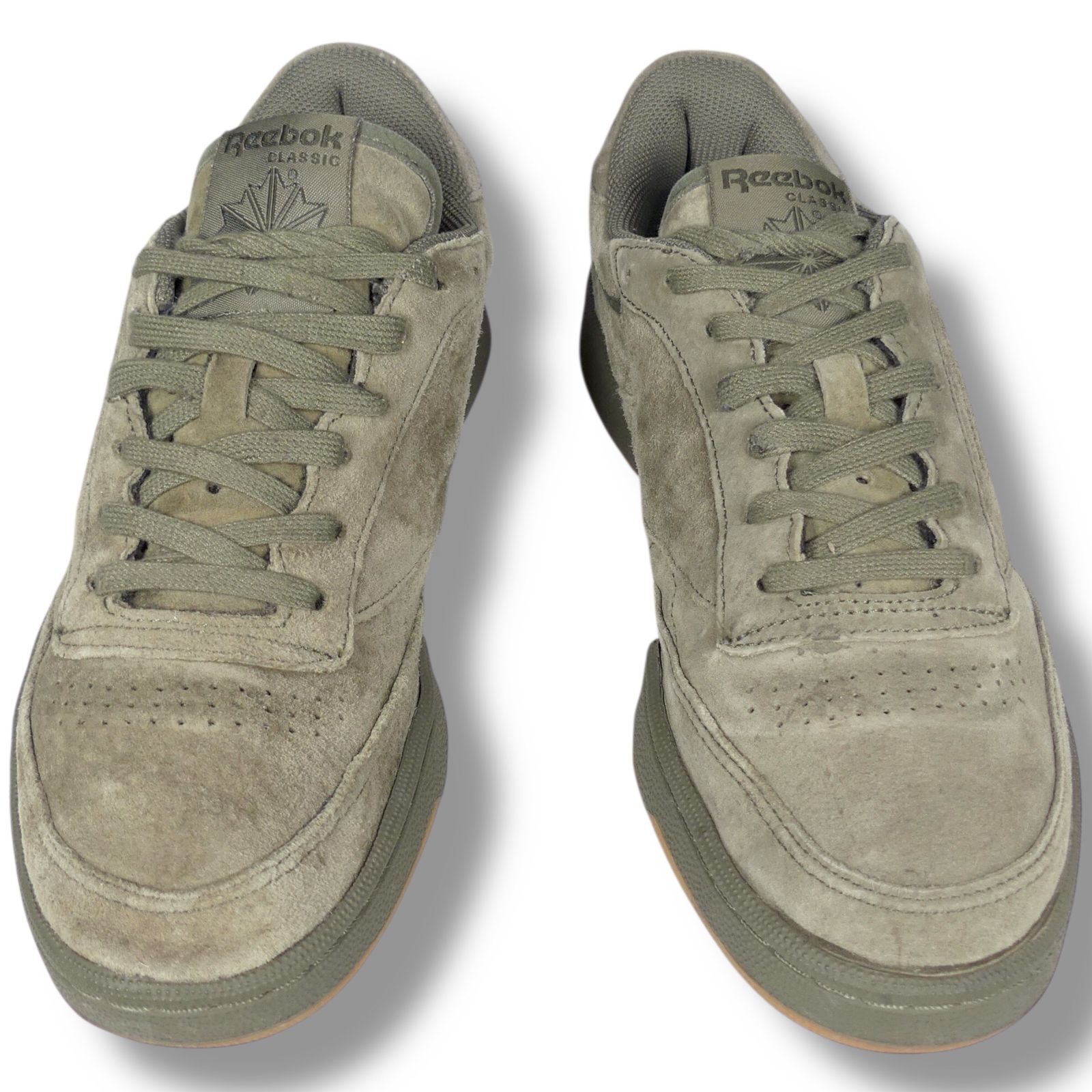 Reebok リーボック クラシック スニーカー カーキ スエード 25.5cm 