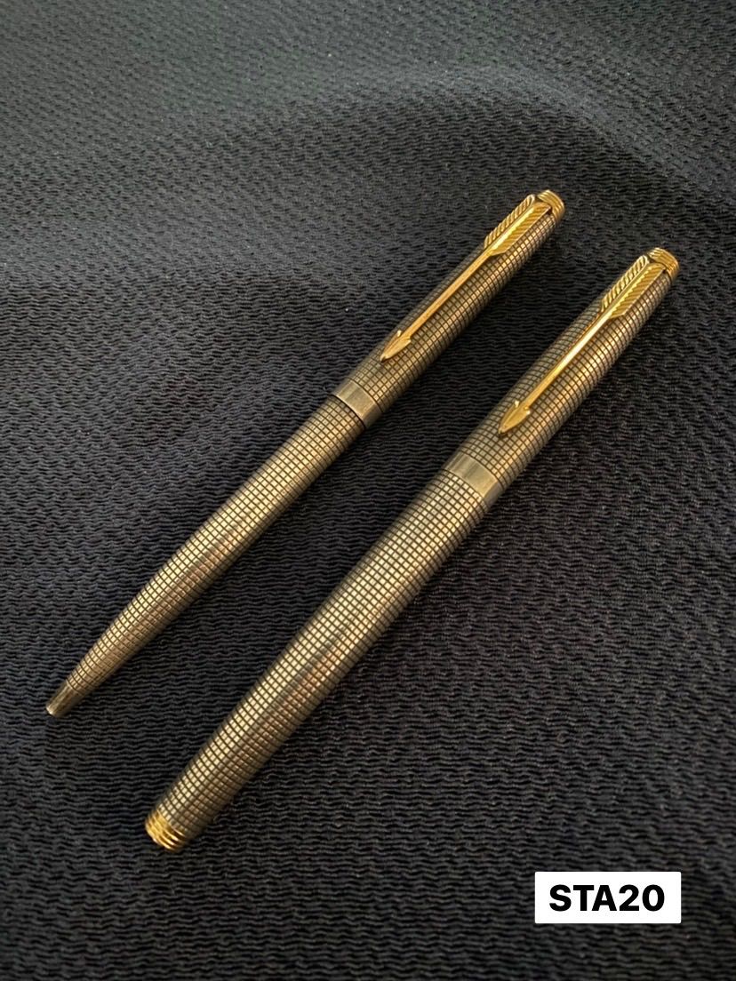Parker - 【Bun】PARKER 75 万年筆 ボールペンセット 万年筆&ボールペン】PARKER 75 パーカー75 万年筆&ボールペン