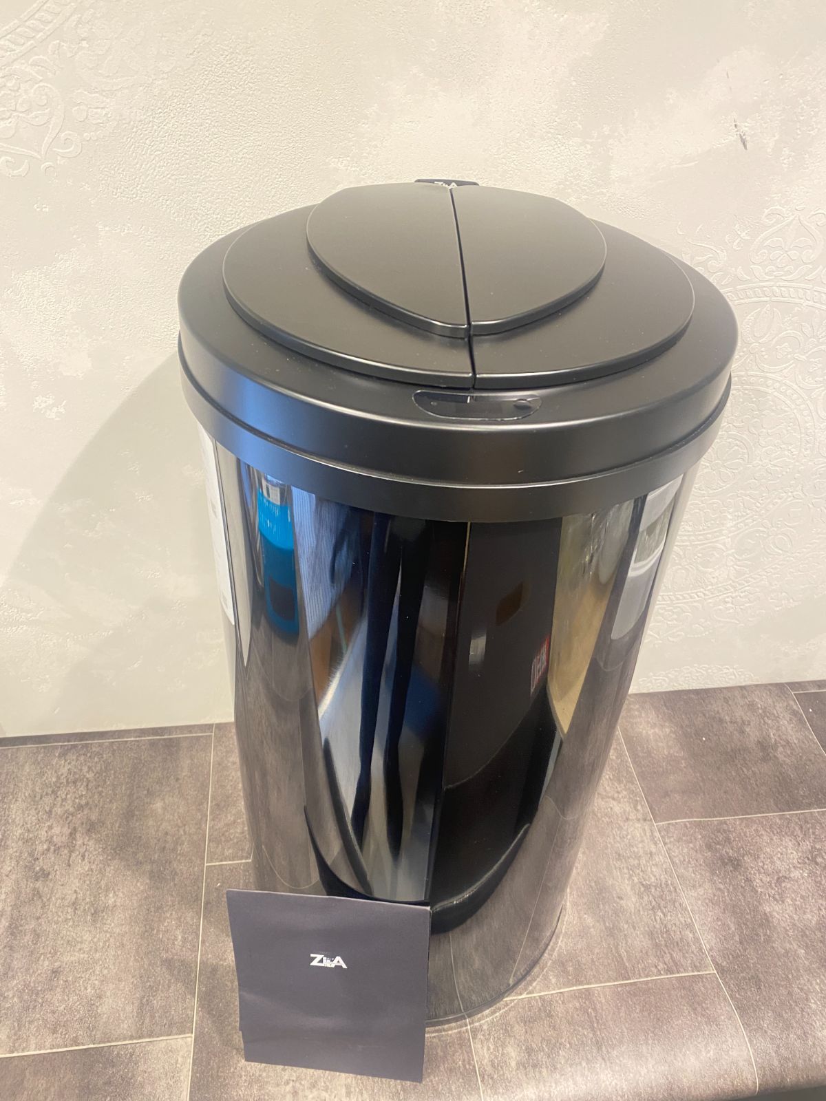 □ 231117-z1 ゴミ箱 ZitA／ジータ 58L ブラック 中古品 - メルカリ