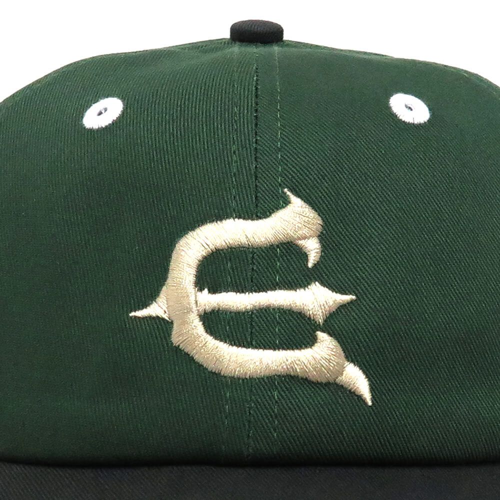 帽子 EVISEN DENIM ONE-UP 6 PANEL - OLIVE DENIM ONE-UP 6 PANEL - OLIVE – Evisen Skateboards ゑ
