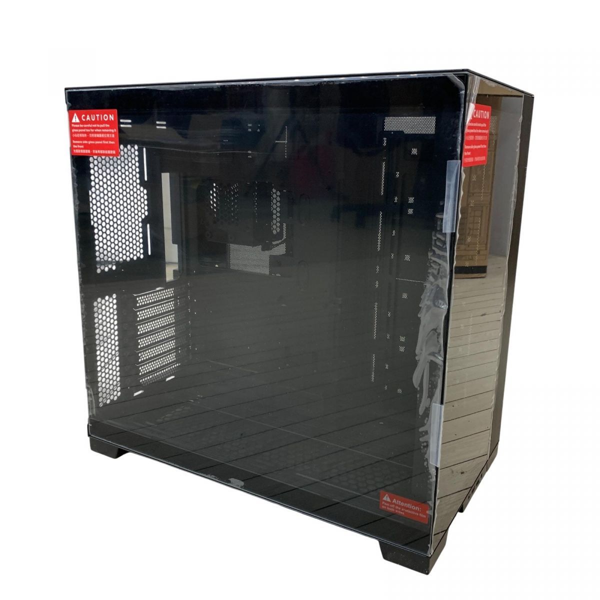 ♥ PCケース ミドルタワー LIAN LI リアンリー O11D EVO RGB ブラック CYK856880相