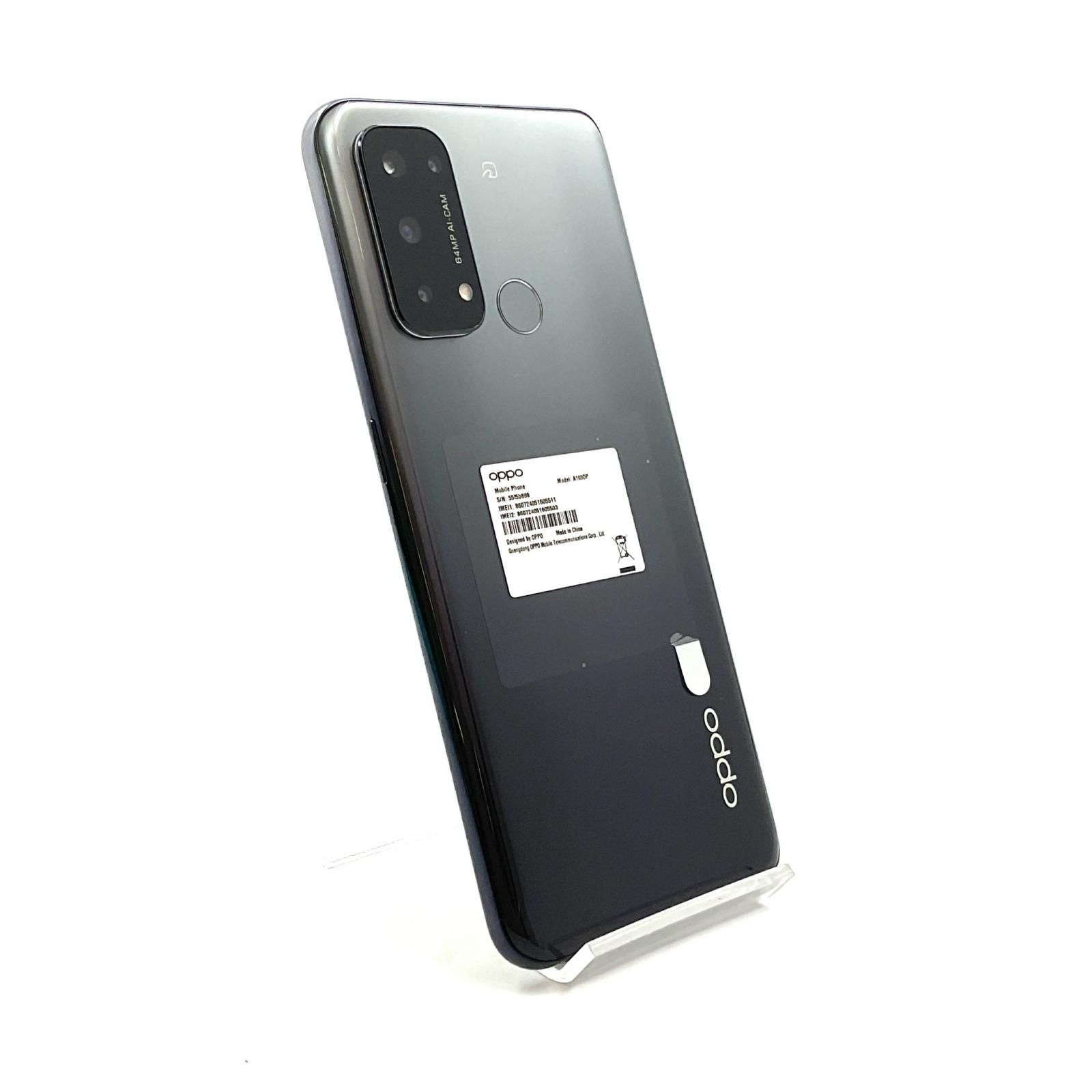 【美品】OPPO Reno5 A 5G A103OP OPPO Reno5 A シルバーブラック Y!mobile版 SIMフリー OPPO Reno5 A