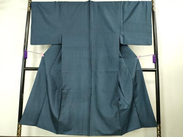 平和屋着物 上 男性 本場大島紬 アンサンブル 長襦袢 袷 長羽織セット 100亀甲 総詰め 羽裏 虎 ♥ DZAA9206kh5