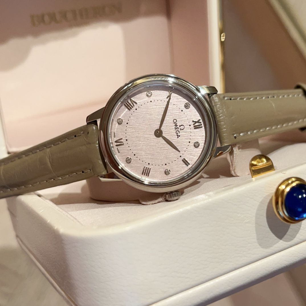 OMEGA 自動巻き 腕時計 レディース O-7460| オメガ レディース デビル 20ミクロン GF オーバル