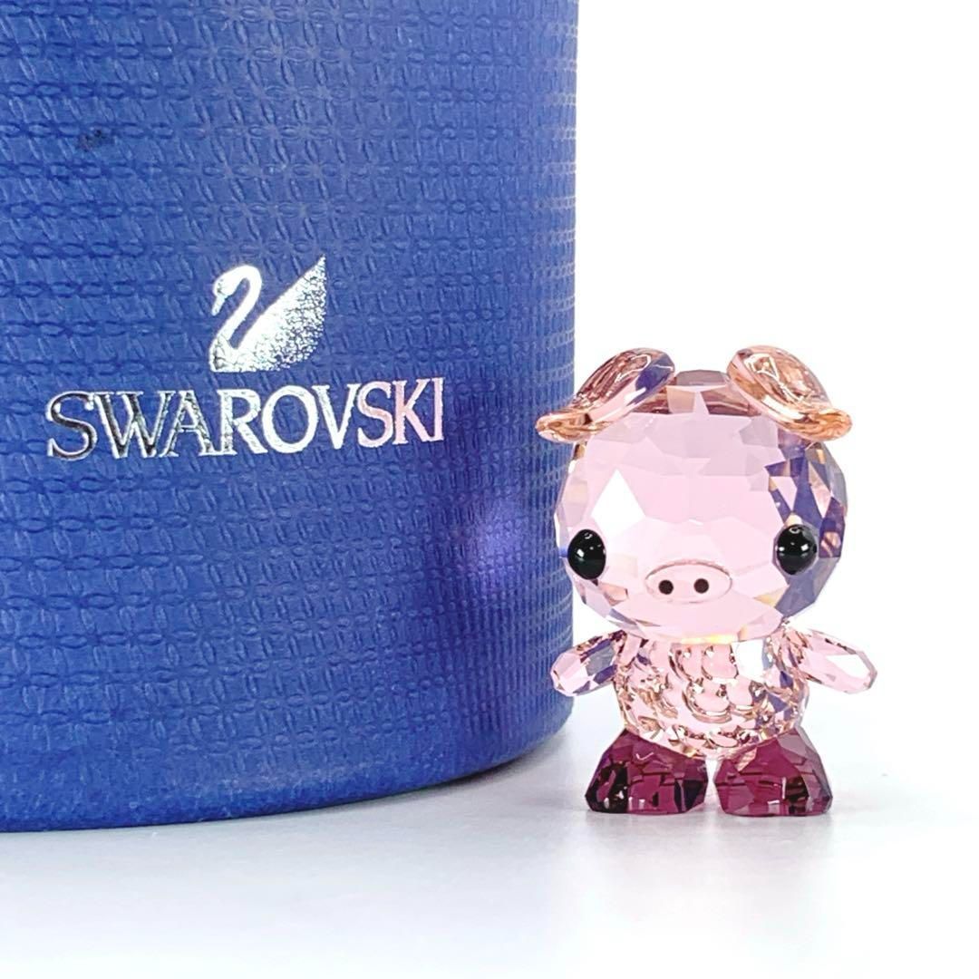 SWAROVSKI スワロフスキー フィギュリン インテリア 十二支 豚 猪