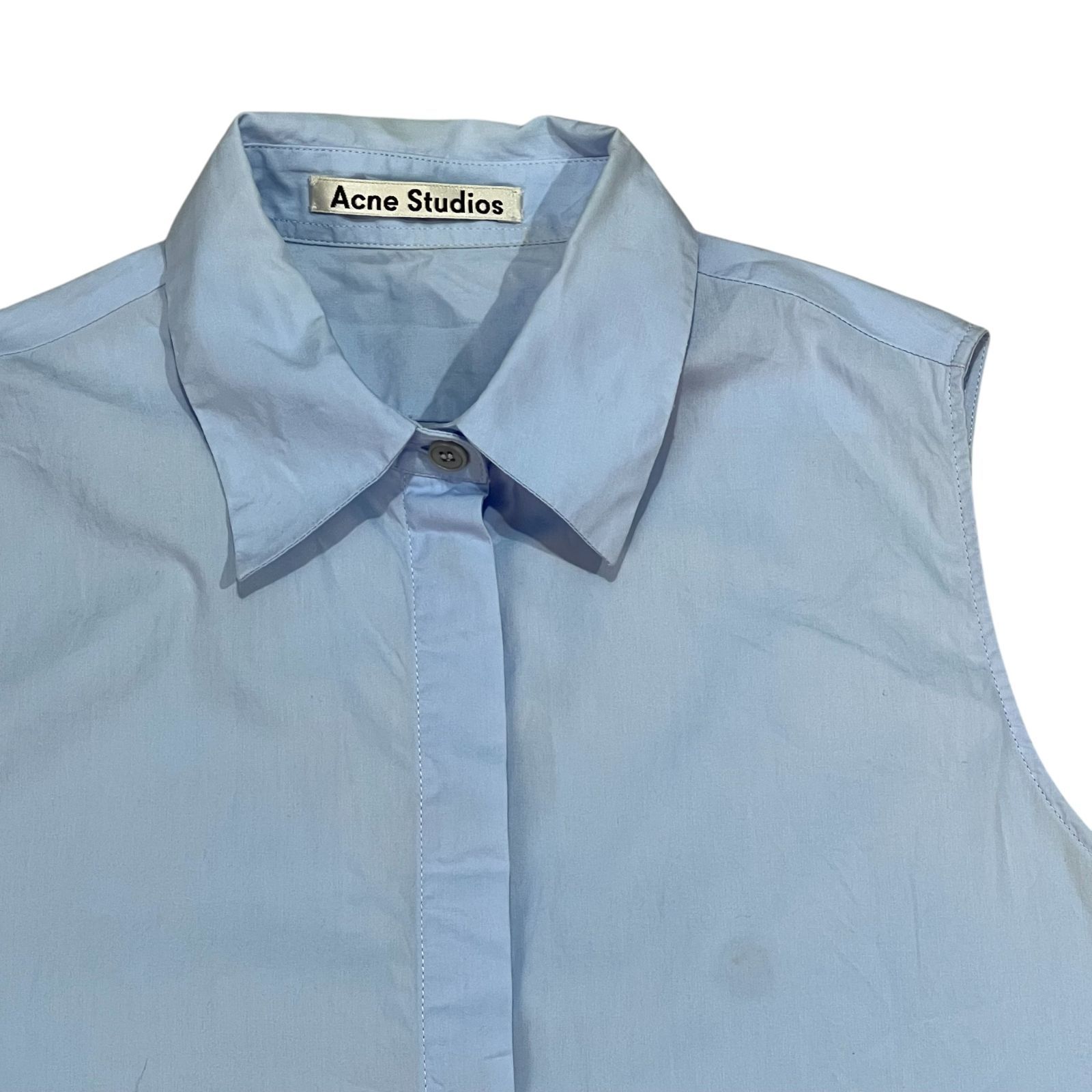 ACNE STUDIOS アクネストゥディオズ ノースリーブ ブラウス シャツ 34  