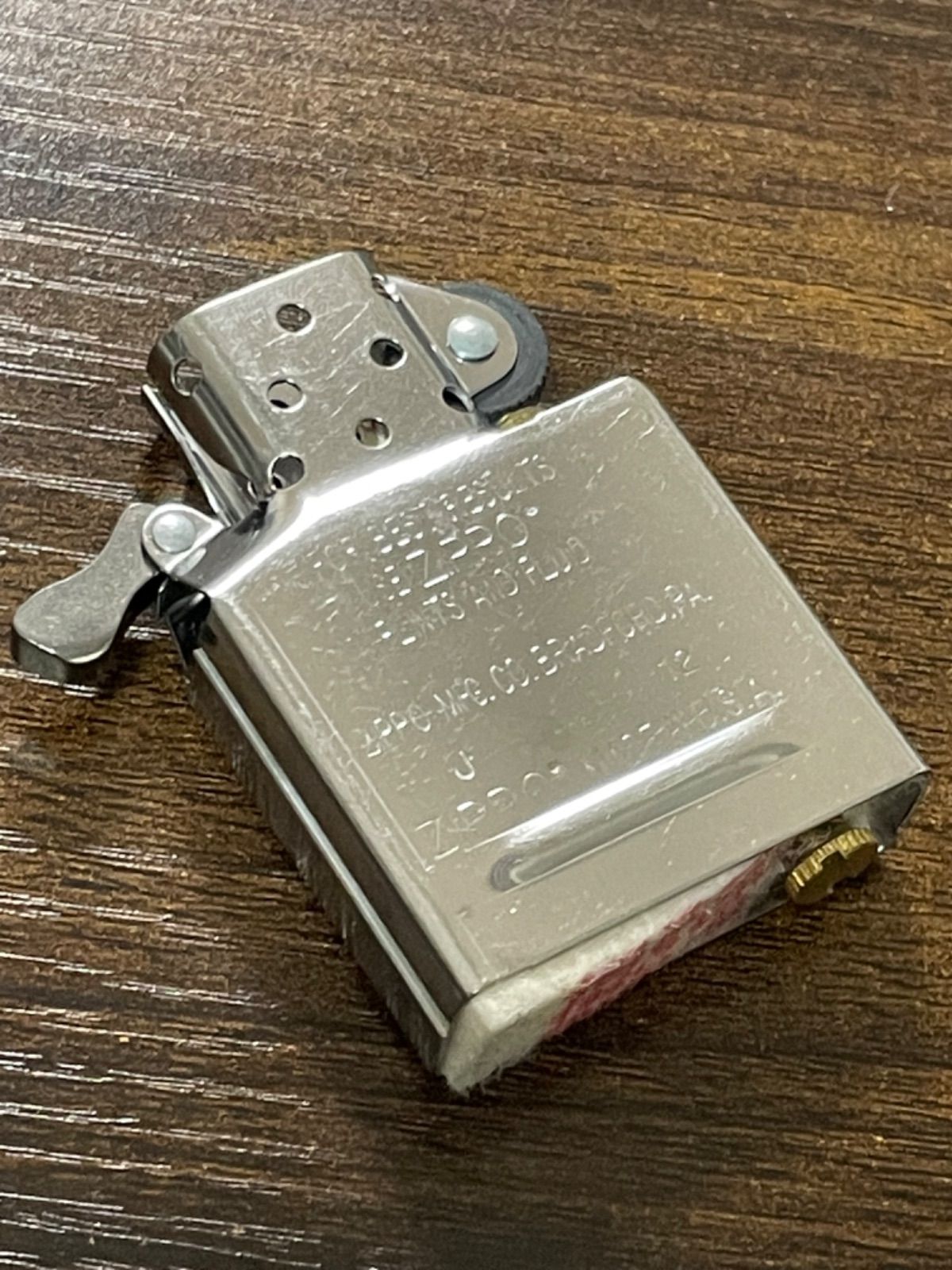 zippo LARK 50 YEAR in Japan 限定品 ラーク シルバー 2012年製 silver デッドストック シルバーインナー 同年代  2012年製 ケース 保証書 - メルカリ