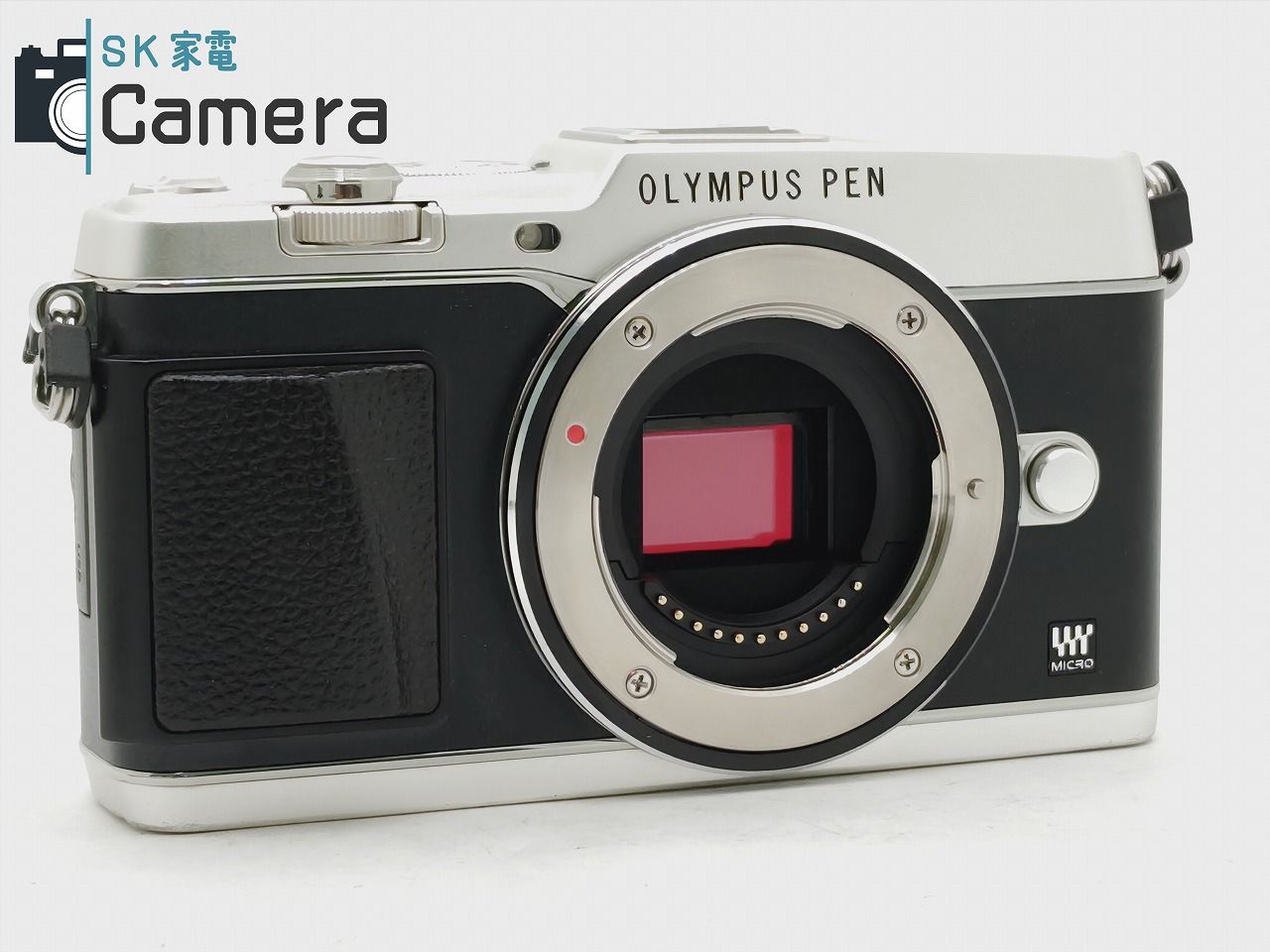 OLYMPUS PEN E-P5 ショット数約2400回 ミラーレス一眼デジタルカメラ