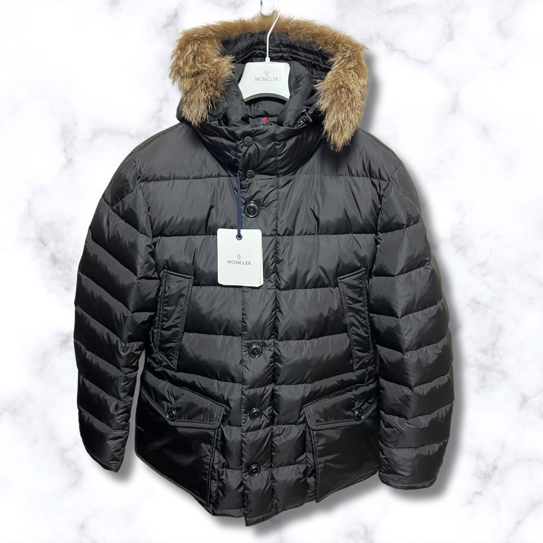 ☆未使用☆MONCLER CLUNY クルーニー コヨーテファー ダウンジャケット