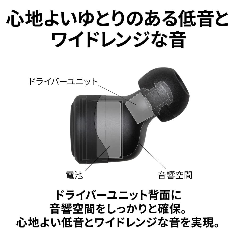 JVCケンウッド Victor HA-FX100T ワイヤレスイヤホン Bluetooth