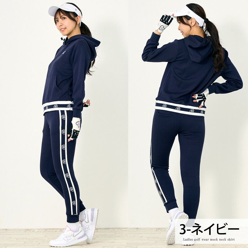 ゴルフウェア レディース 上下セットアップ gs GOLF スウェット