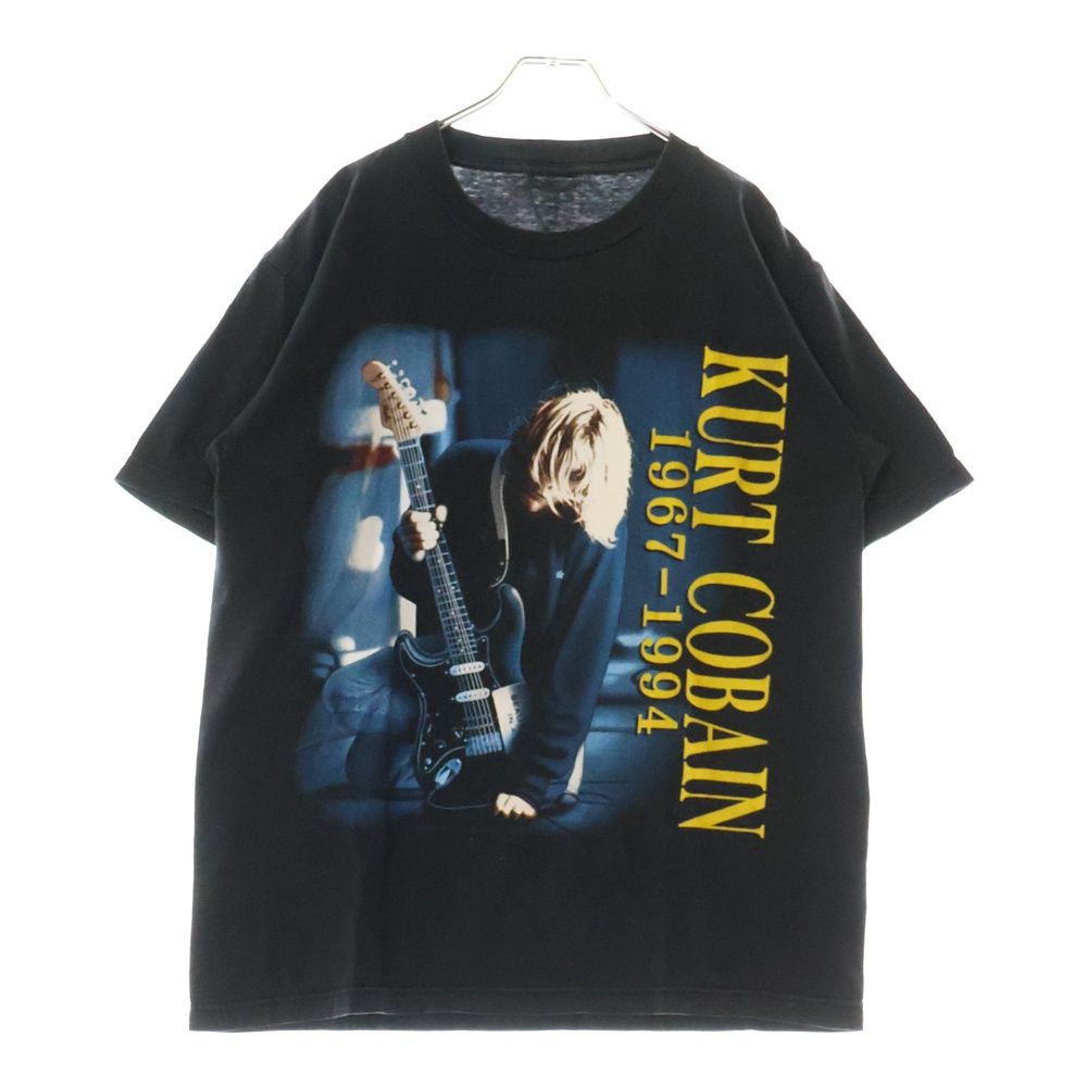 00s Nirvana Kurt Cobain バックプリントTシャツ ギター