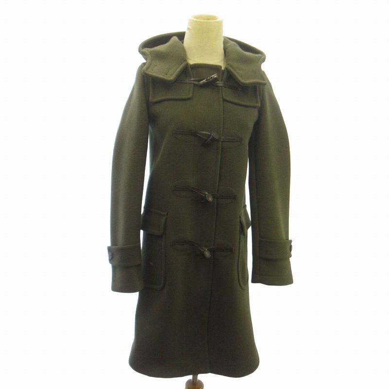 マッキントッシュ MACKINTOSH 美品 ウール ダッフルコート フーデット