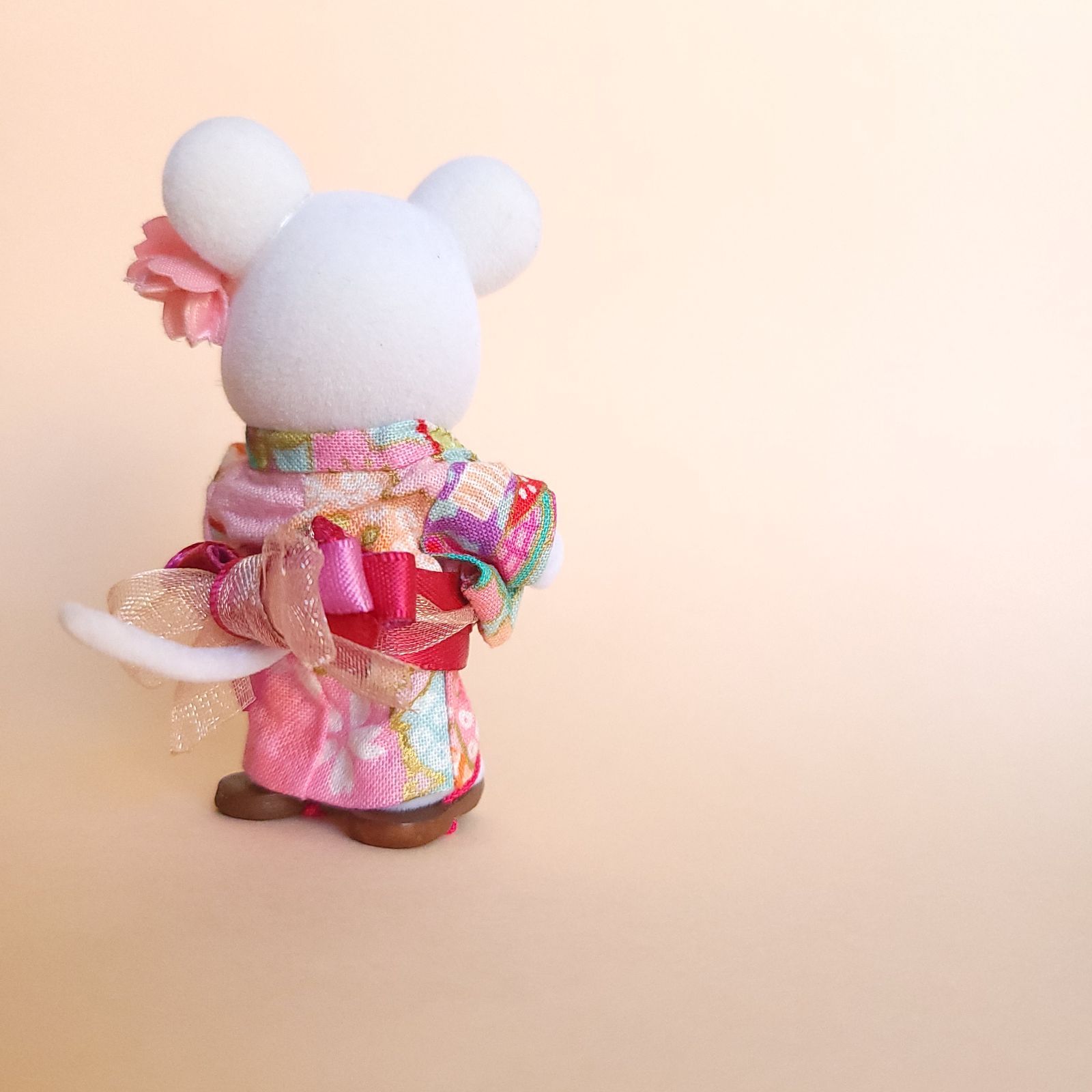 シルバニアファミリーハンドメイド 浴衣セット 着物 女の子 こども