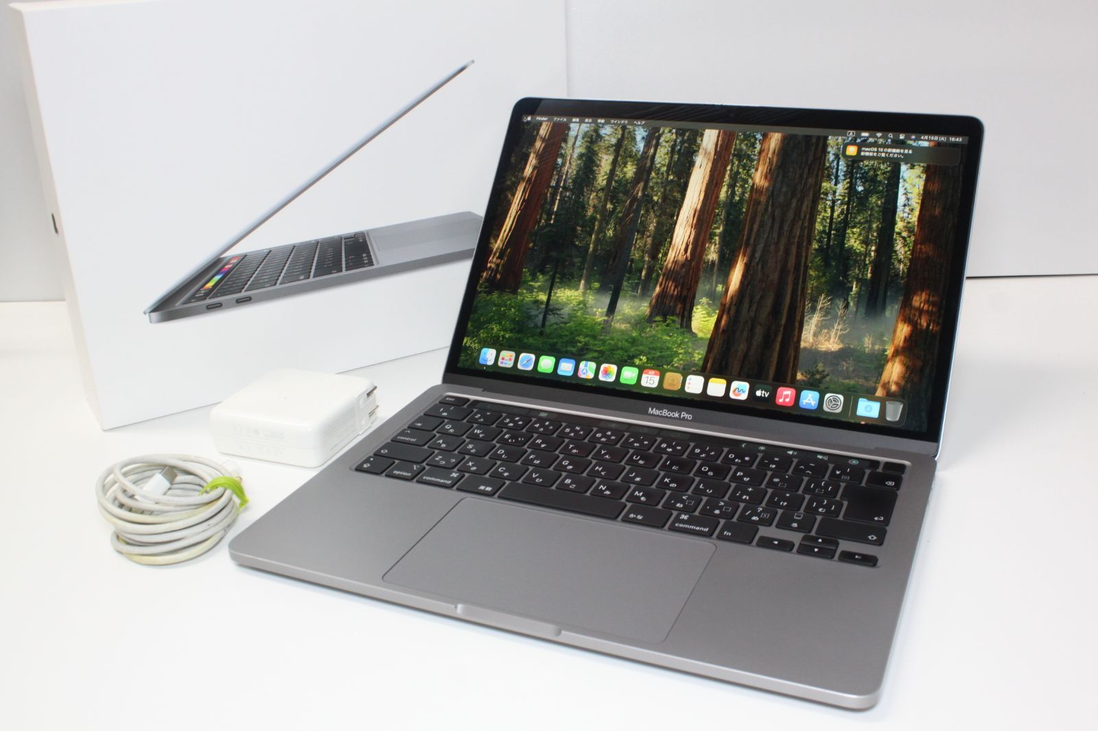 MacBook Pro 13インチ 2020 Thundeabolt 3ポート x 4 1TB|16GB MWP52J|A ⑤