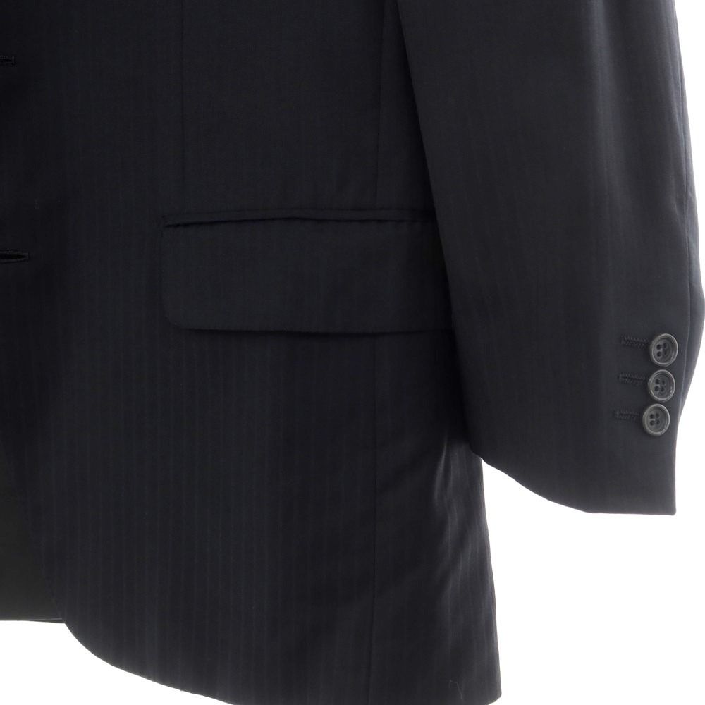 中古】ブリオーニ Brioni SUPER150'S ウール ストライプ 2つボタン