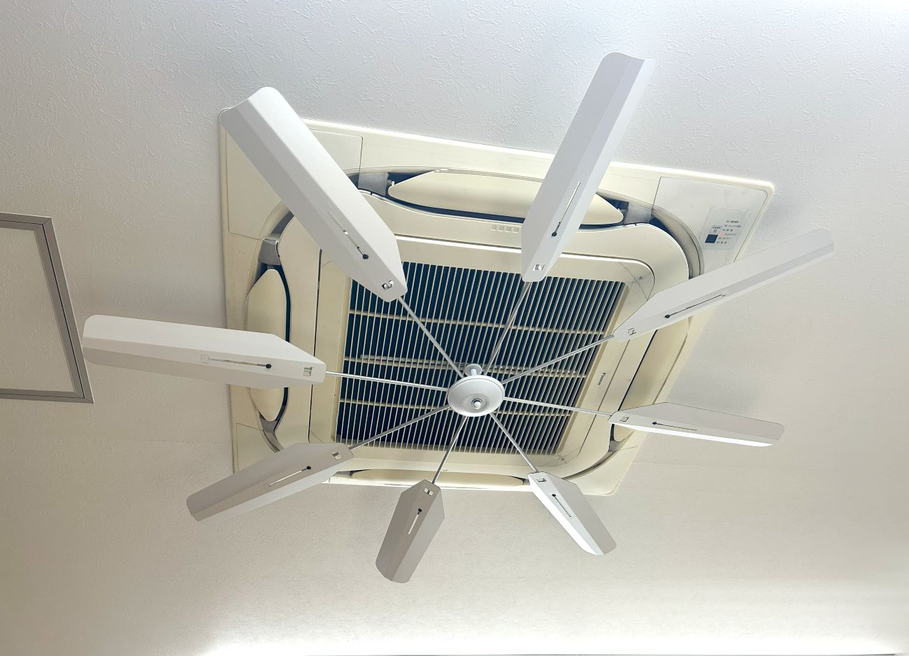 数量 アウトレット品 天カセ式 2サイズ対応 日本製エコエコファン TES-101 C形 送料無料