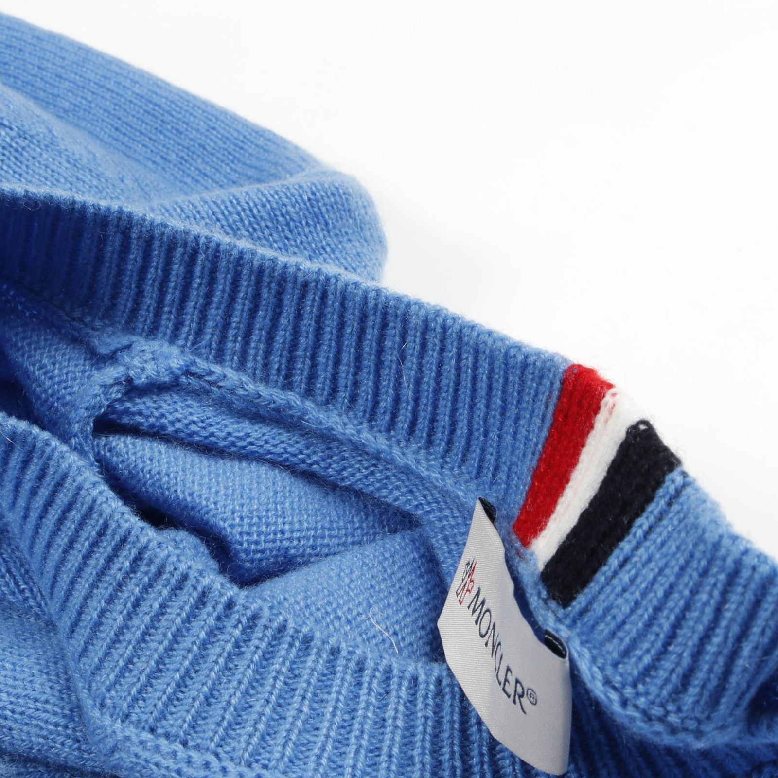 モンクレール MONCLER ニット 9028100 ブルー カシミヤ ニット