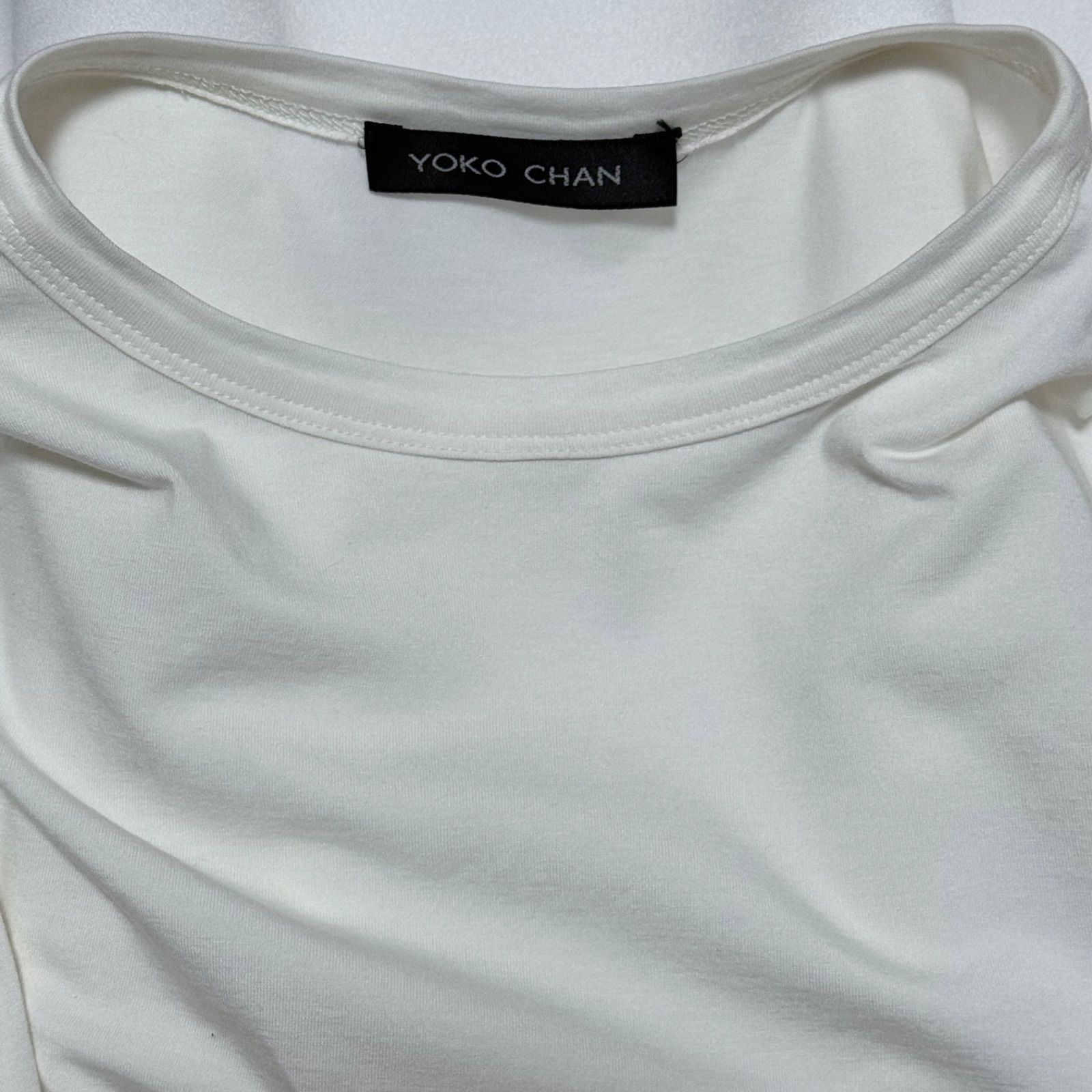 美品】YOKO CHAN バックコクーンカットソー ヨーコチャン