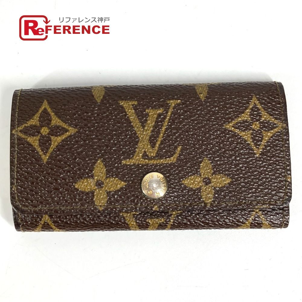 LOUIS VUITTON ルイヴィトン キーケース ミュルティクレ4 ミュルティクレ 4 M62631 モノグラムキャンバス ブラウン