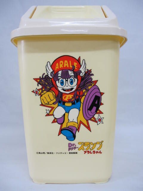 C191 Dr.スランプアラレちゃん ごみ箱 昭和レトロ - メルカリ