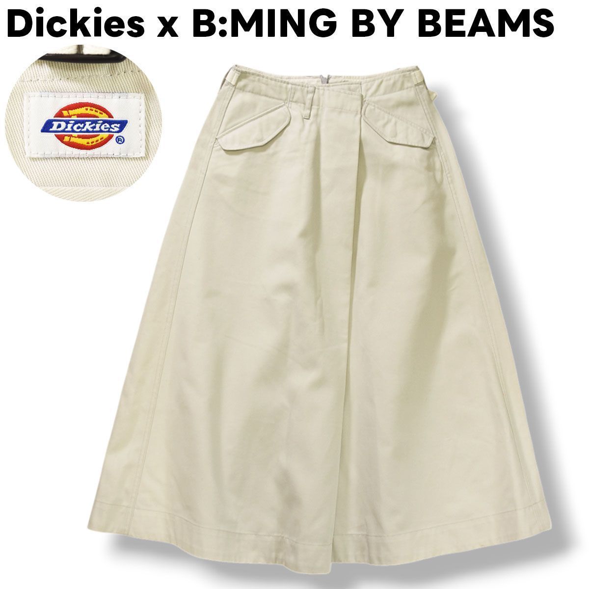 Dickies × B:MING by BEAMS スカート サイズM B:MING by BEAMS(ビーミング バイ ビームス)の「Dickies × B