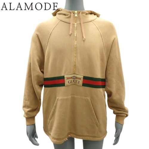 福袋 バースデイ GUCCI(グッチ) トップス パーカー プルオーバー ハーフジップ パーカー