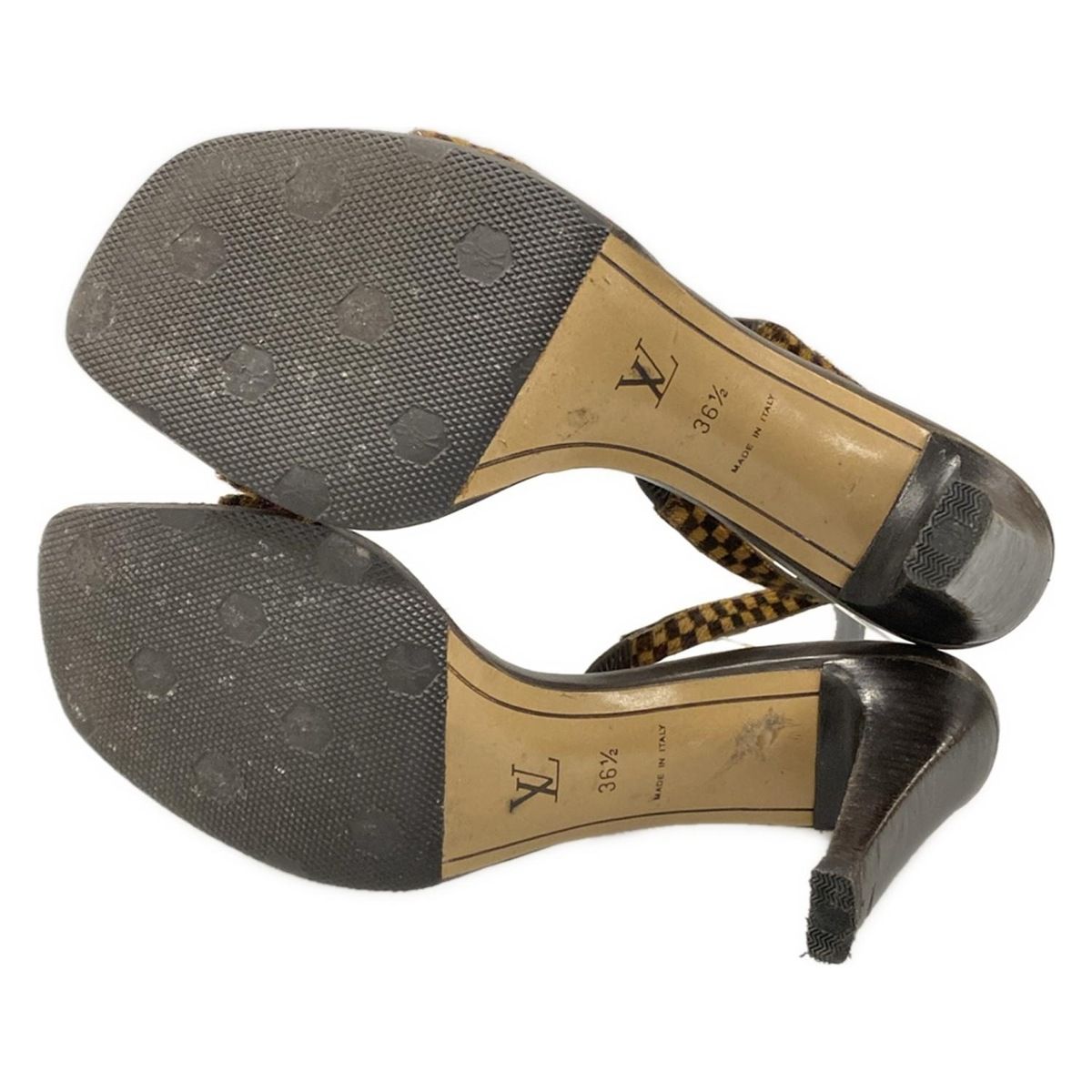 LOUIS VUITTON ルイ・ヴィトン　サンダル　レディース 36 1/2 LOUIS VUITTON ルイ・ヴィトン サンダル レディース 36 1/2