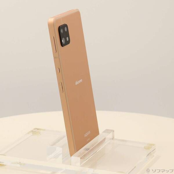 中古品〕 AQUOS sense6 64GB ライトカッパー SH-54B docomo SIM