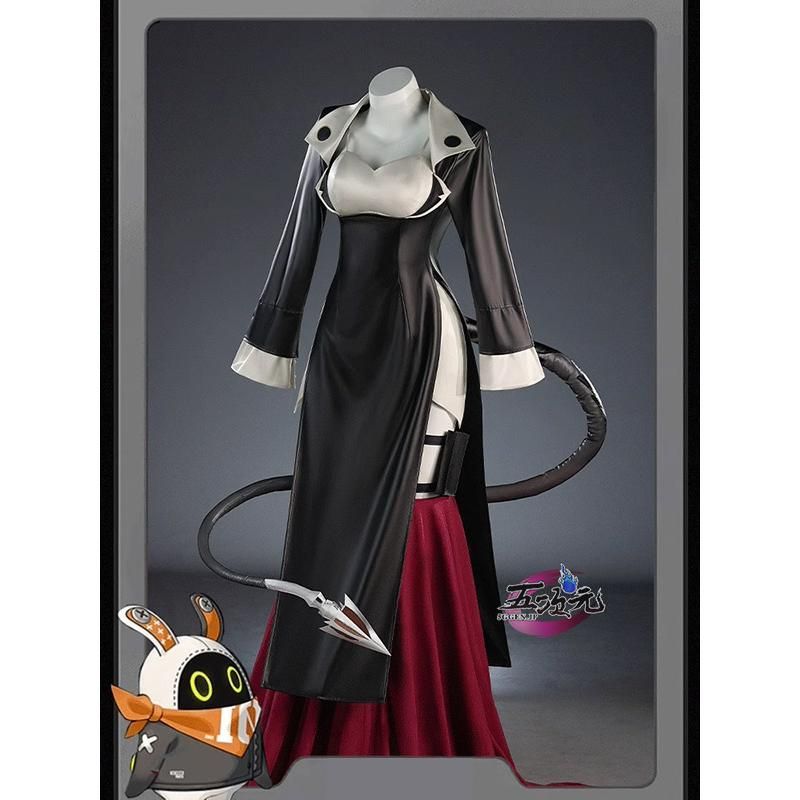 五次元 ゼレンスゾーンゼロ コスプレ ジェーン ドゥ 潜入捜査官 衣装 ウィッグ 靴 ft 252045