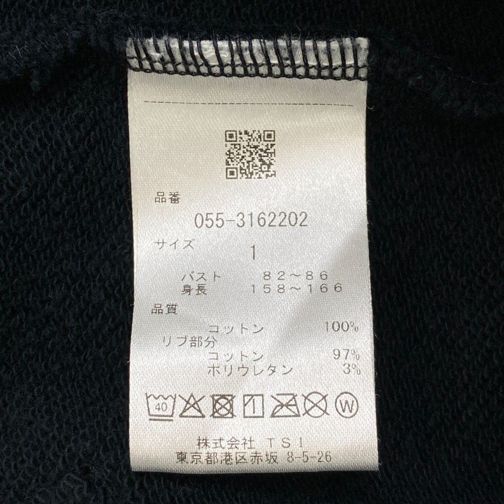 サイズ：1 PEARLY GATES パーリーゲイツ 2023年モデル ジップパーカー  ブラック系 [240101456971] ゴルフウェア レディース ストスト サイズ：1 PEARLY GATES パーリーゲイツ 2023年モデル ジップ