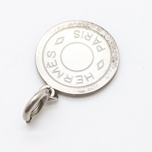 良品 エルメス ペンダントトップ シルバーカラー アクセサリー