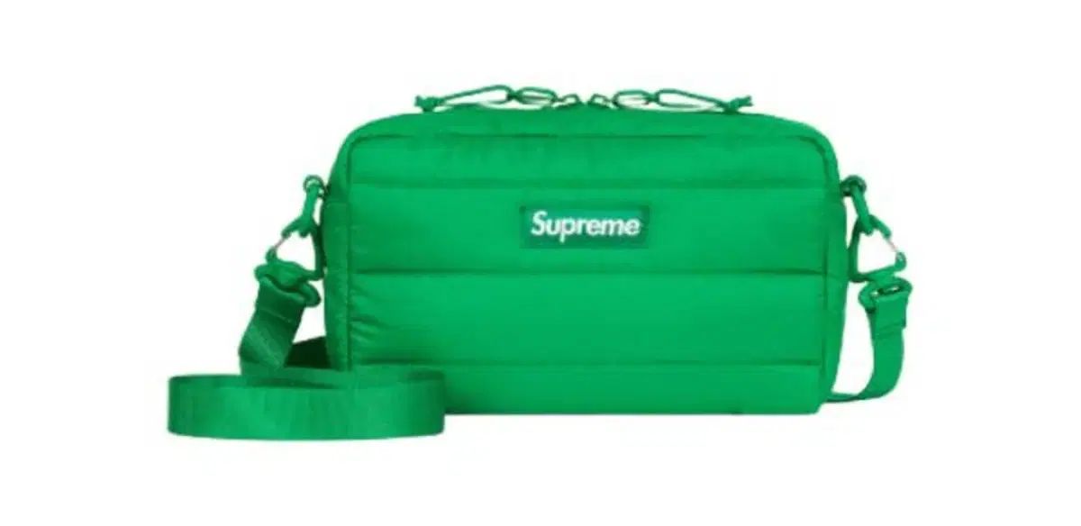 Supreme シュプリーム パファー パファー サイドバッグ グリーン