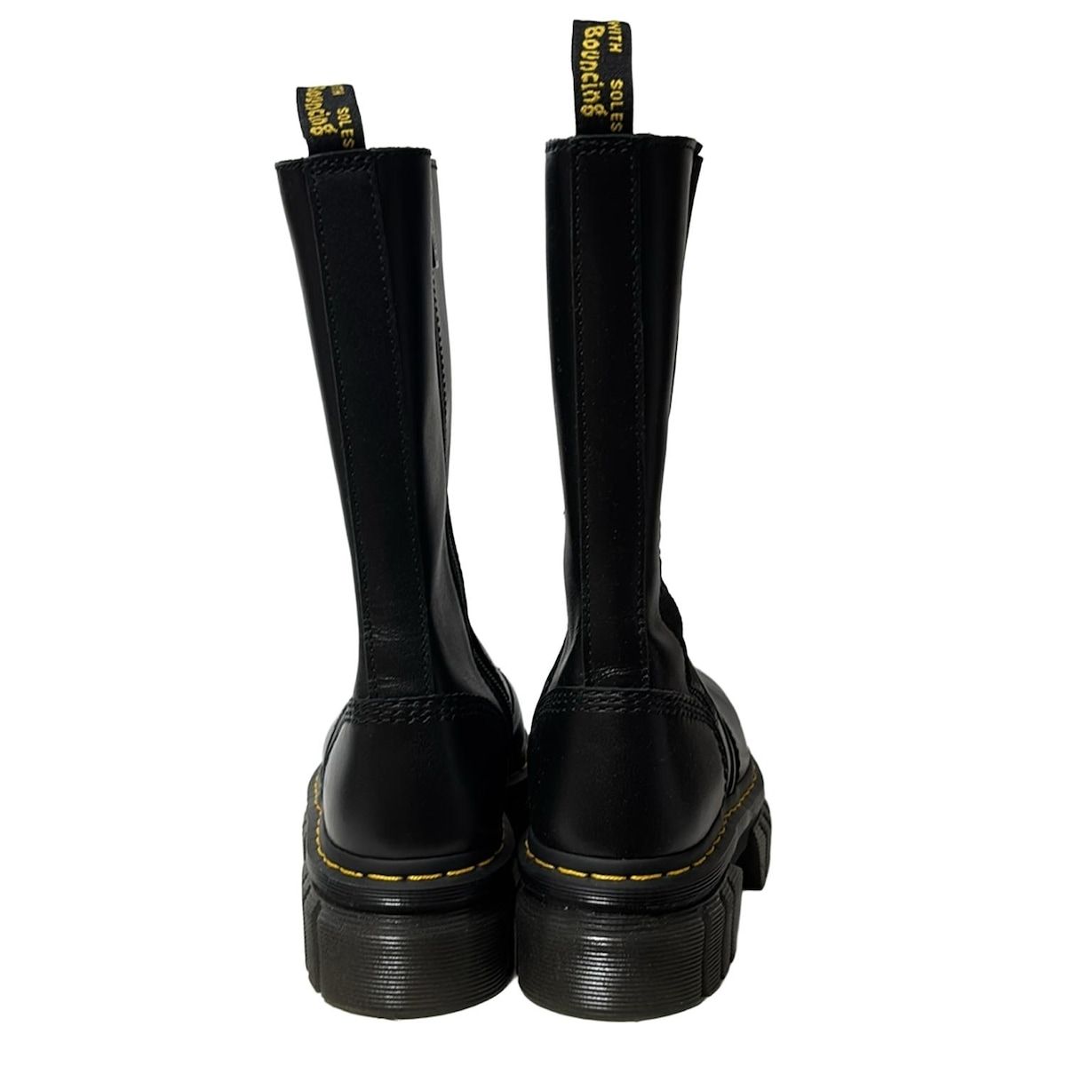 Dr.Martens(ドクターマーチン) ロングブーツ EU39 レディース美品 - 黒  