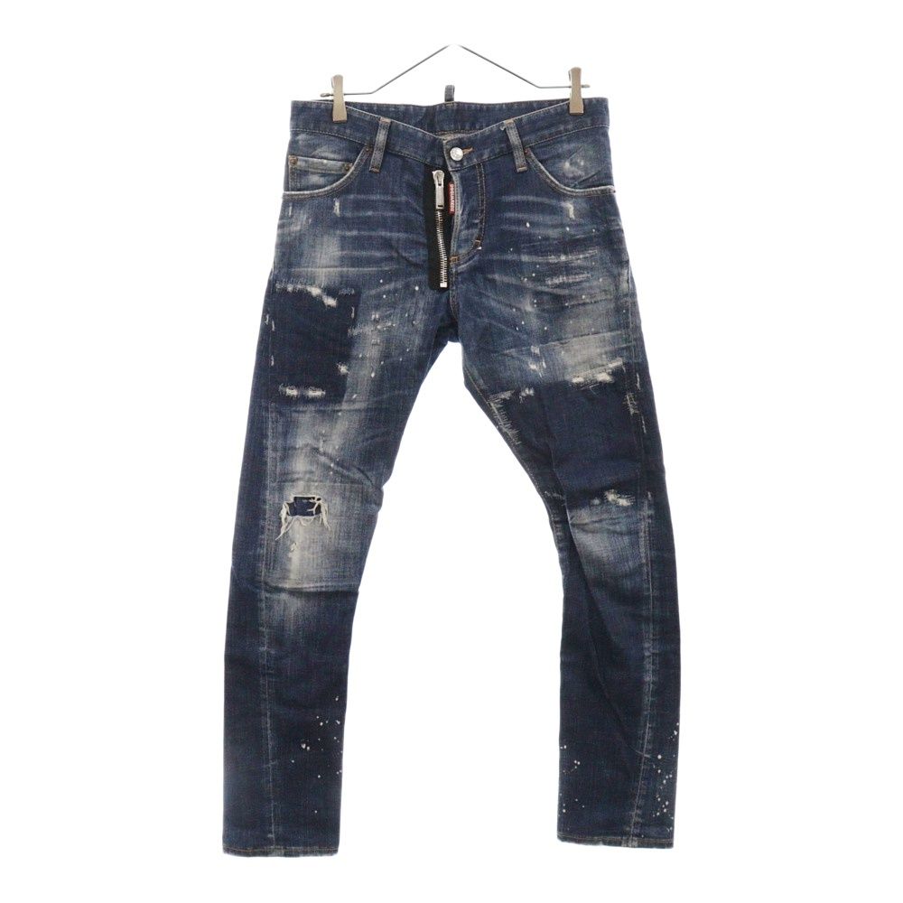 DSQUARED2 (ディースクエアード) 22SS Sexy Twist Jean フェイクジップ