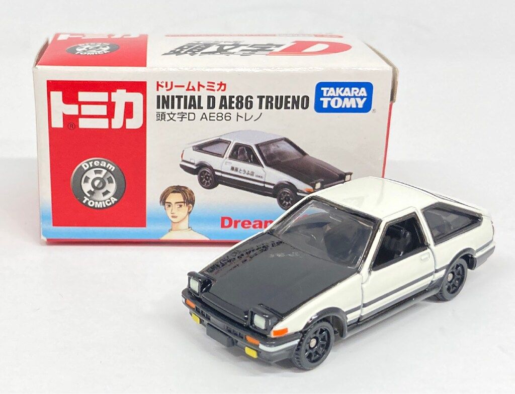 タカラトミー ドリームトミカ 頭文字D AE86トレノ/カーボンボンネット