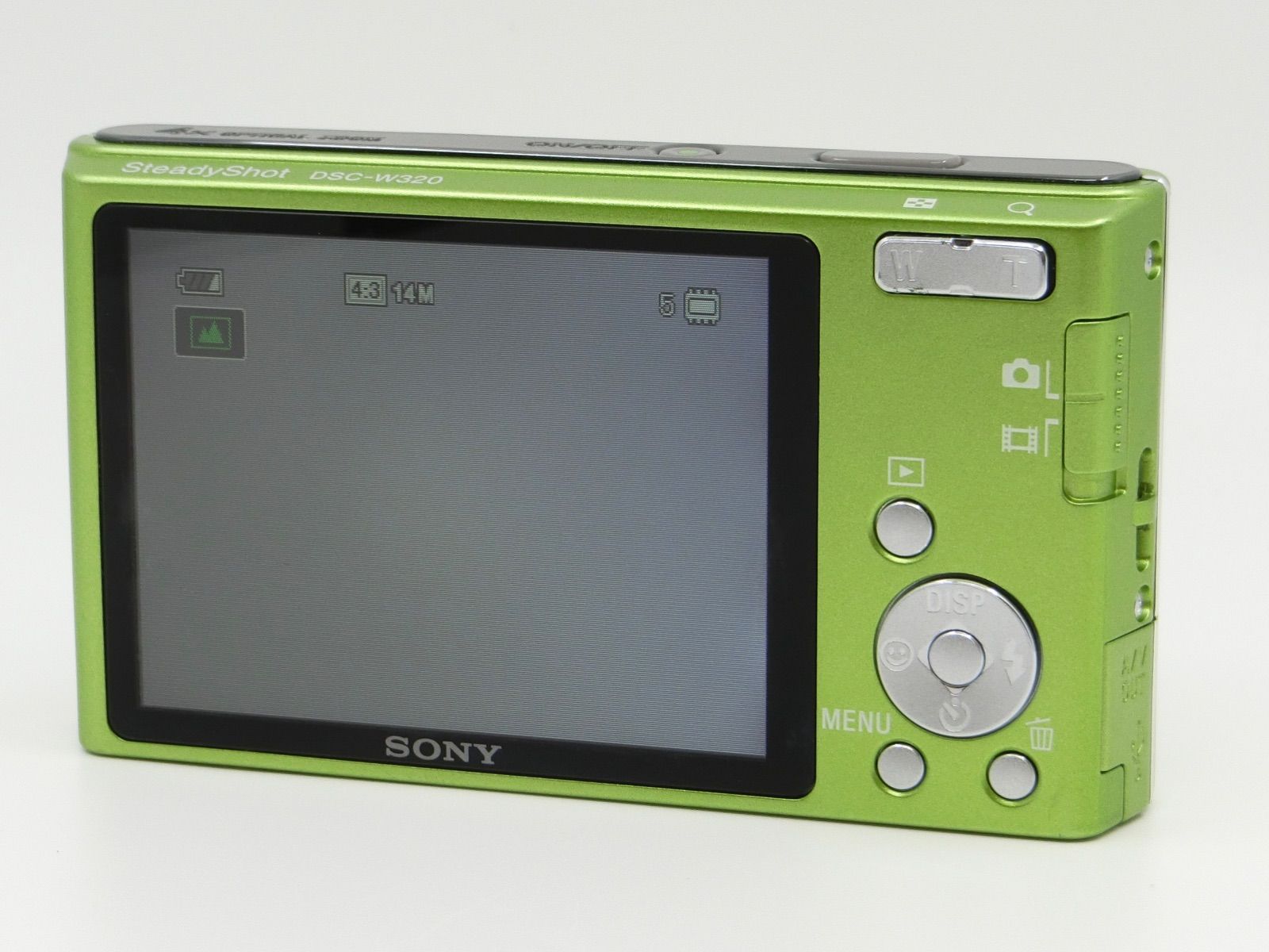 中古良品】 SONY Cyber-shot DSC-W320 グリーン #7101 - メルカリ