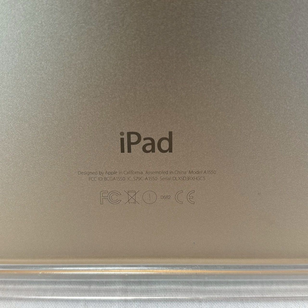 iPad|mini|4|32GB|ゴールド|SIMロックあり|au|バッテリー良好|No.1281