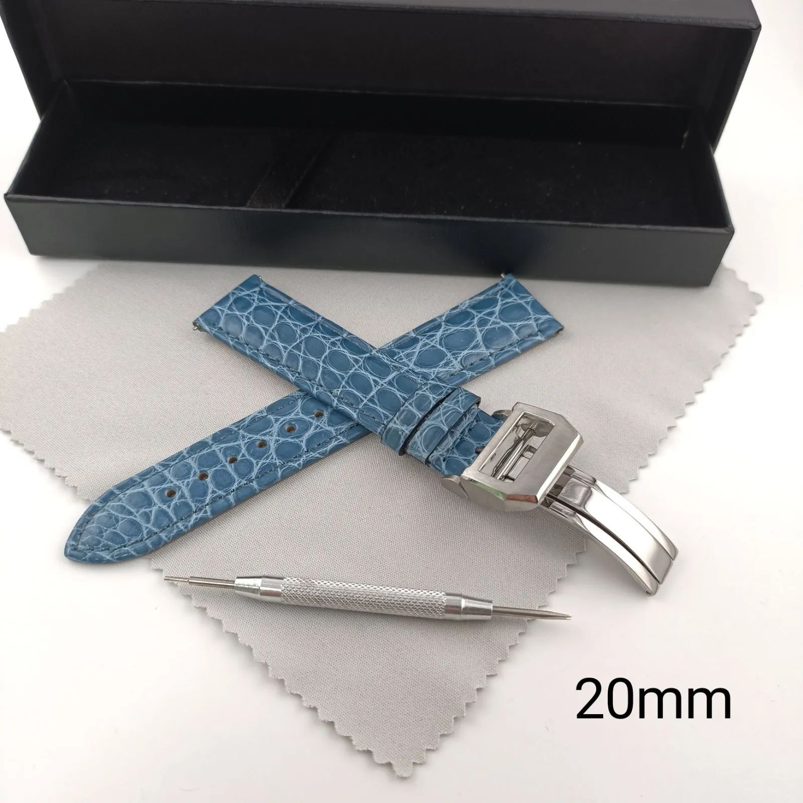 IWC 純正 アリゲーターベルト ほぼ未使用20mm