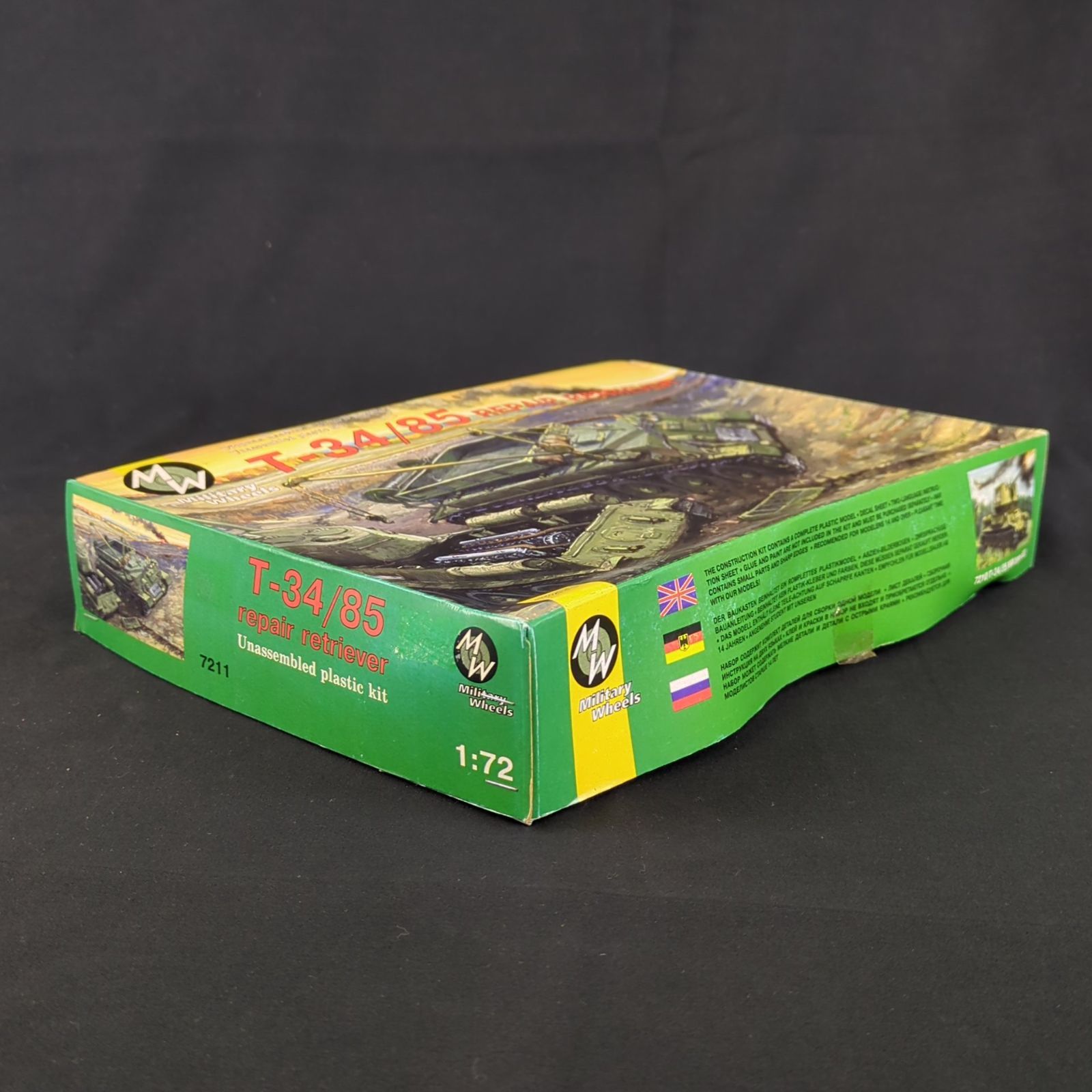 輸入キット 品 Military Wheels 7211 1|72 T-34-85 Repair Retriever T-34-85 リペアレトリーバー