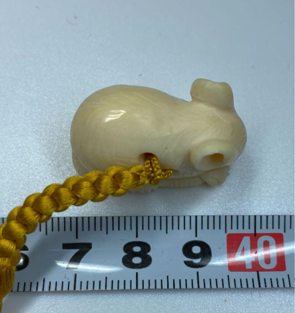 明幹在銘 ねずみ根付B 共箱 重さ9g 東Y5-0407 トヒニ SIROKUMA-CORPORATION_COM