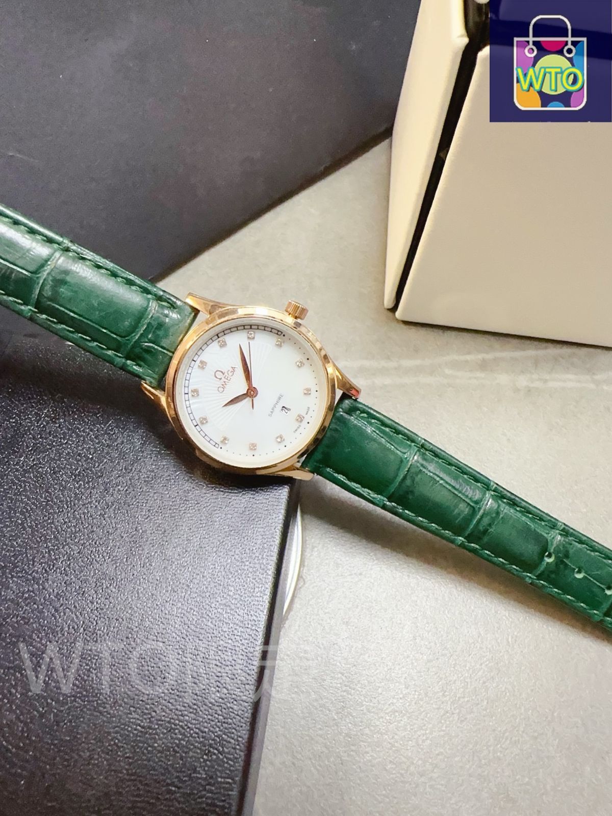 OMEGA オメガ レディース腕時計 32mm｜クオーツ×マルチカラー