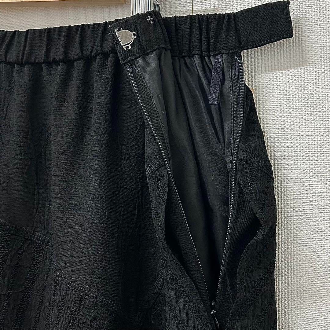 美品】E-clat エイココンドウ EIKO KONDO フレアスカート ブラック