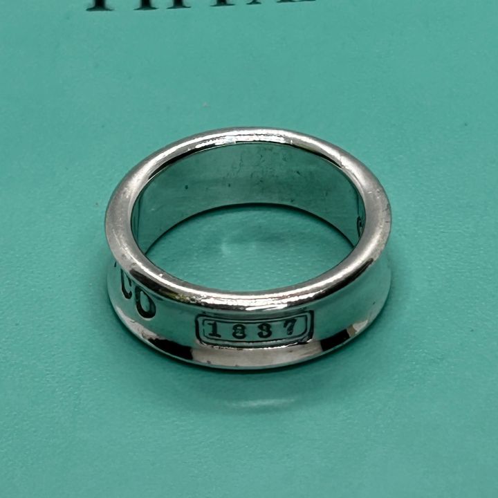 TIFFANY&Co. ティファニー ナローリング 12号 シルバー SV925